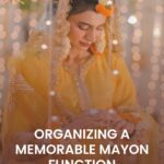 Organizing A Memorable Mayon Function: An Ultimate Guide