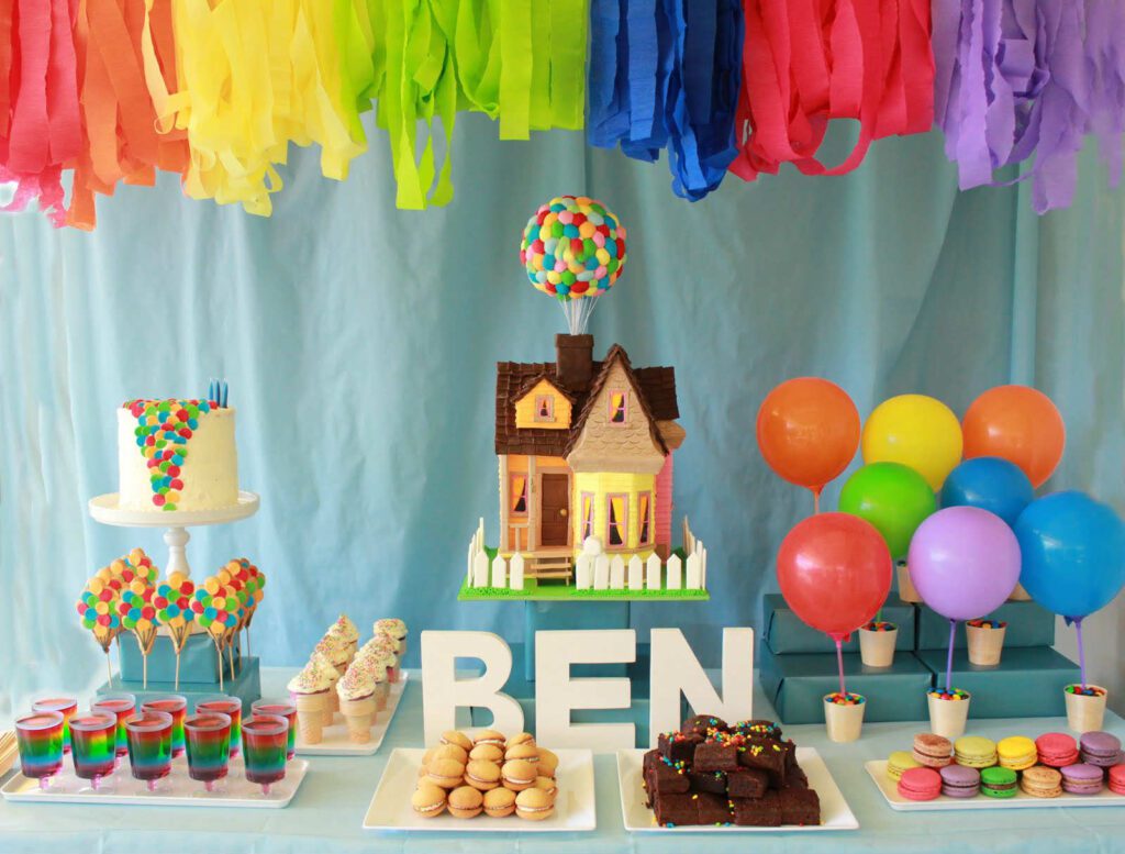 Rainbow Theme Birthday