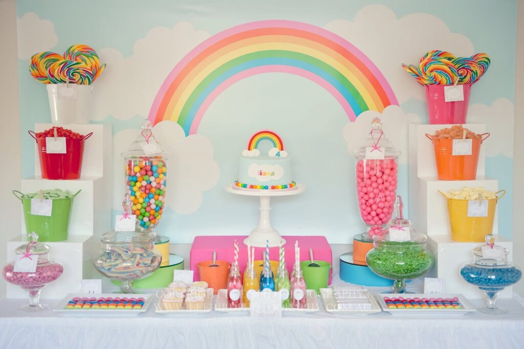 Rainbow-Themed birthday