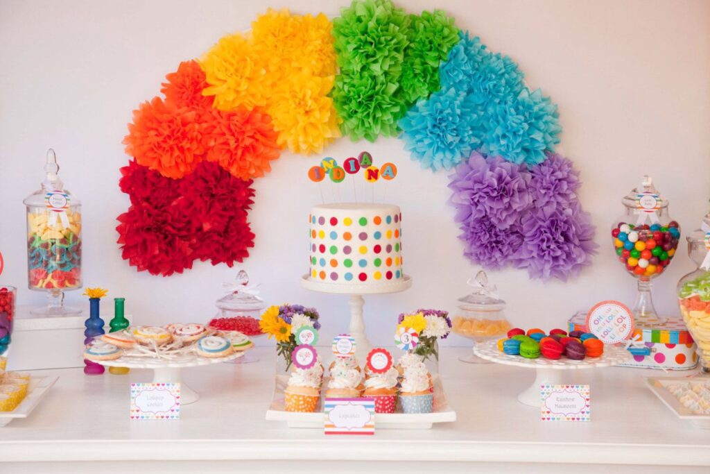 Rainbow Theme Birthday