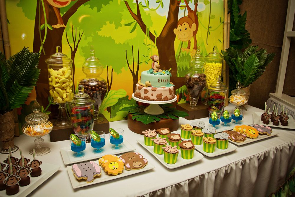 Jungle-Themed Birthday party